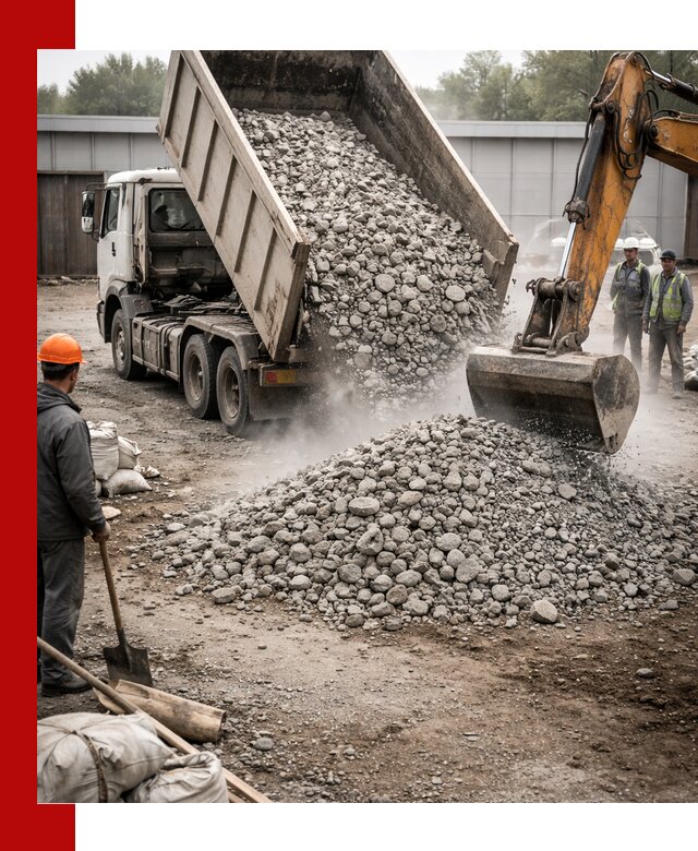 Доставка дробленого бетона в Можге оптом и в розницу