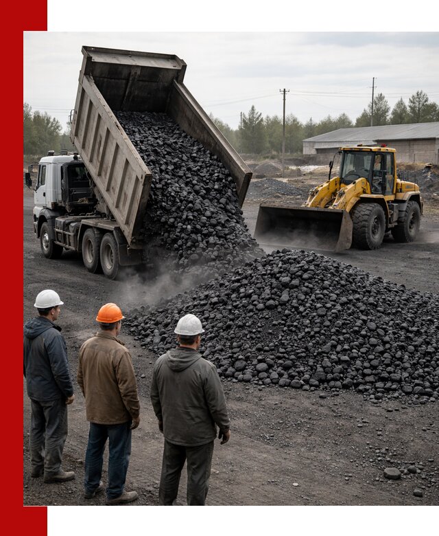 Доставка угля антрацита в Можге с самосвалами и погрузкой