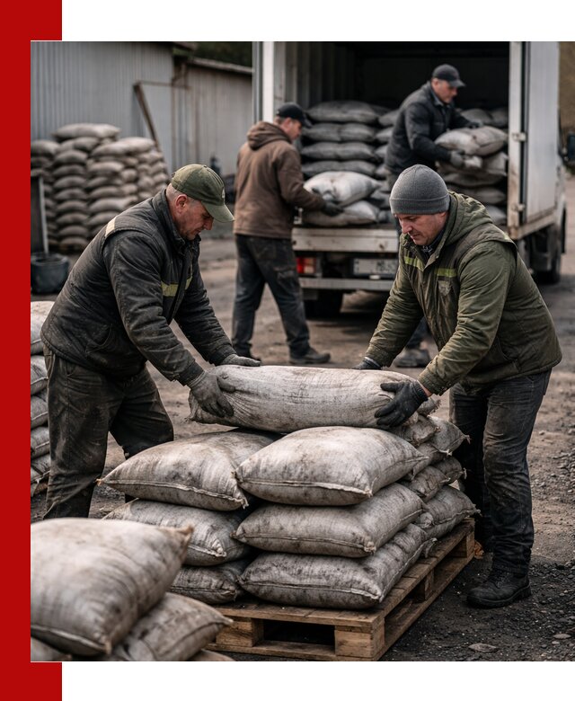 Доставка угля в мешках по выгодным ценам в Можге