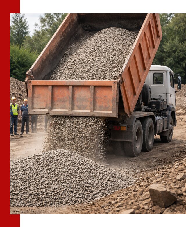 Доставка сыпучих материалов самосвалом в Можге быстро и надежно