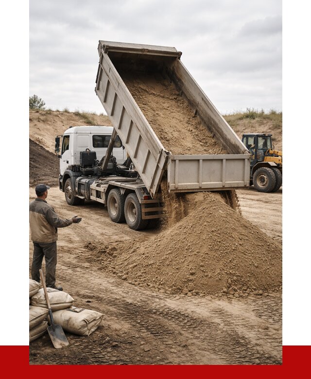 Доставка самосвалом 20 кубов в Можге от 7596 р. | ПРОНЕРУДМжг