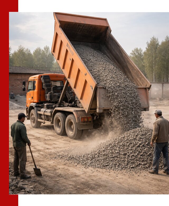 Доставка самосвалом 20 м3 в Можге быстро и надежно