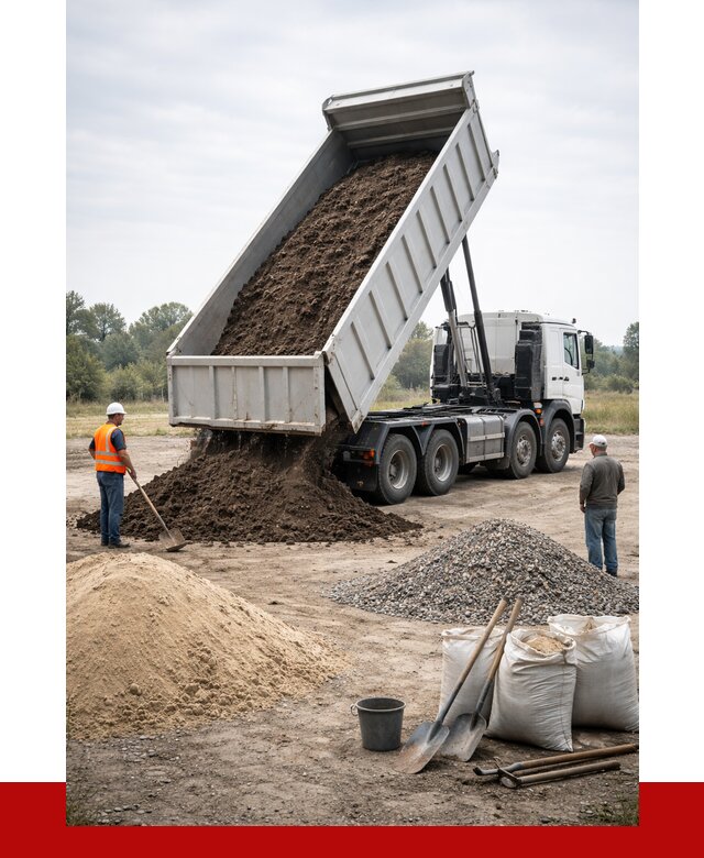 Доставка самосвалом 30 кубов в Можге от 8609 р. | ПРОНЕРУДМжг