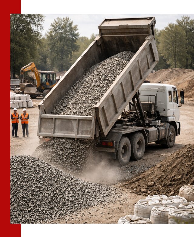 Аренда самосвала в Можге для доставки сыпучих и нерудных материалов