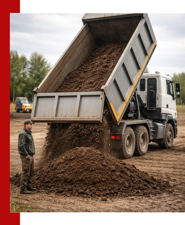 Аренда самосвала с водителем в Можге для сыпучих грузов и навоза
