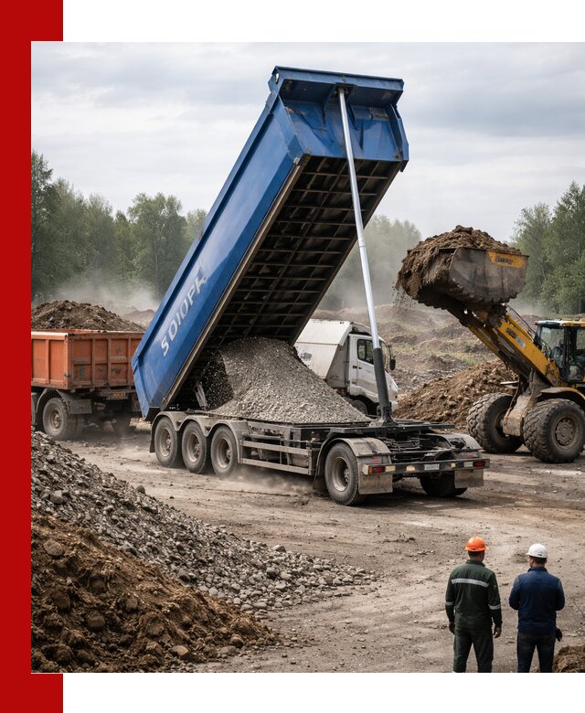 Аренда тонар 40 тонн в Можге с доставкой материалов