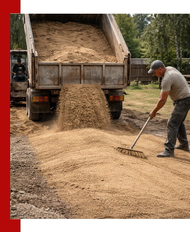 Отсыпка участка песком в Можге быстро и качественно