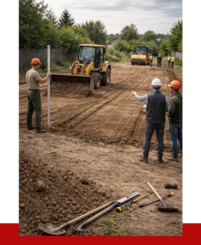 Планировка участка грунтом в Можге от 4558 р ПРОНЕРУДМжг